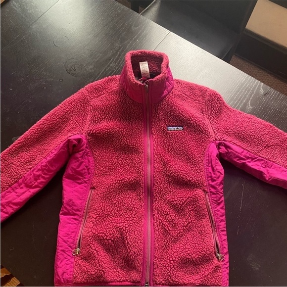 Patagonia pink Retro-X Fleece Jacket Small women’s retro-x wool zip up jacket - Picture 5 of 5